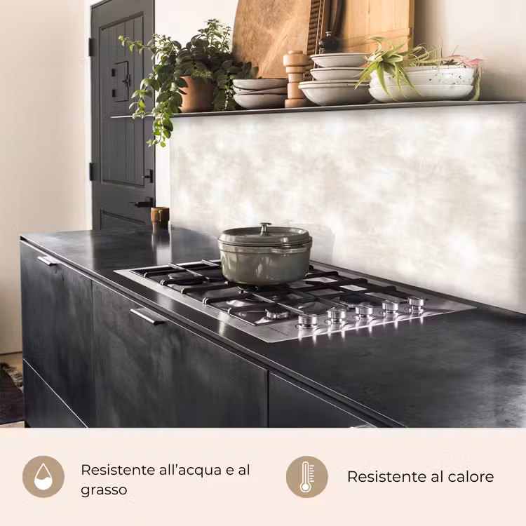 Schienale cucina - Sottile - Texture - Beige — 5