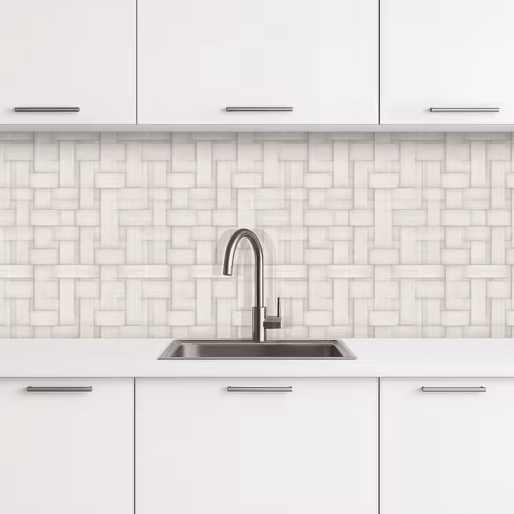 Schienale cucina - Vimini - Strisce - Beige — 4