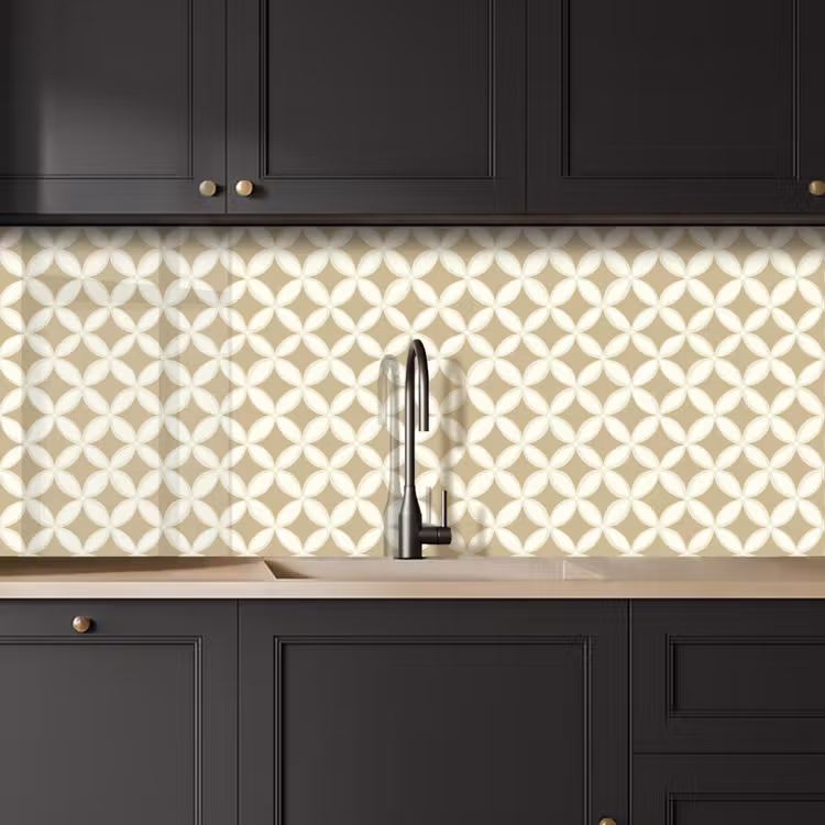 Schienale cucina - Simmetrico - Motivo - Beige — 6