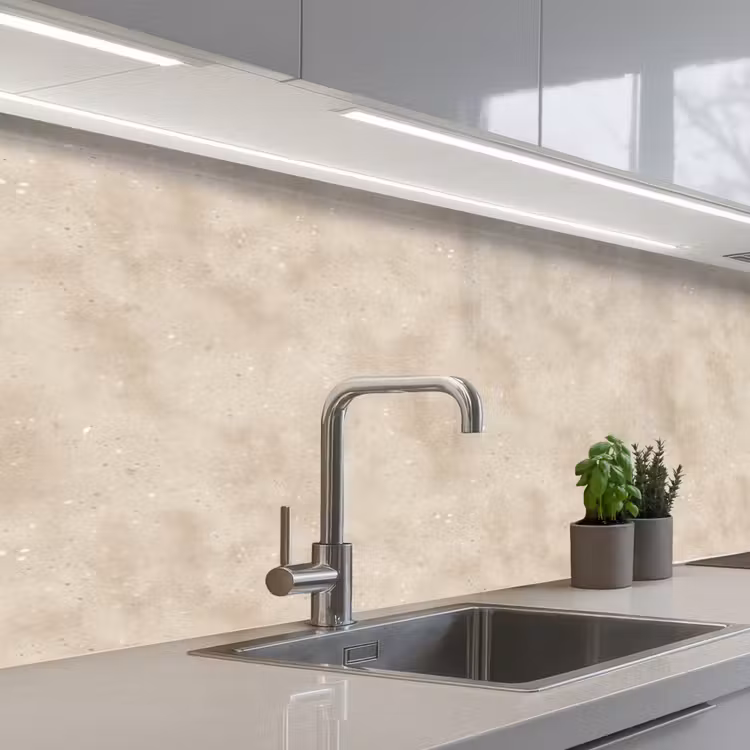 Schienale cucina - Struttura - Puntini - Beige — 2