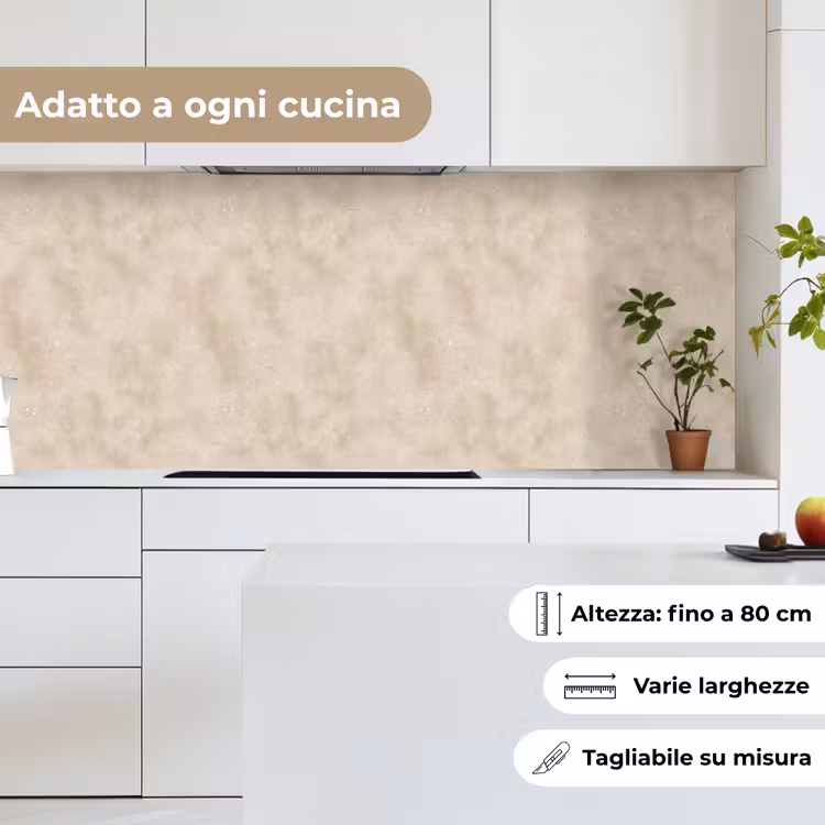 Schienale cucina - Struttura - Puntini - Beige — 7