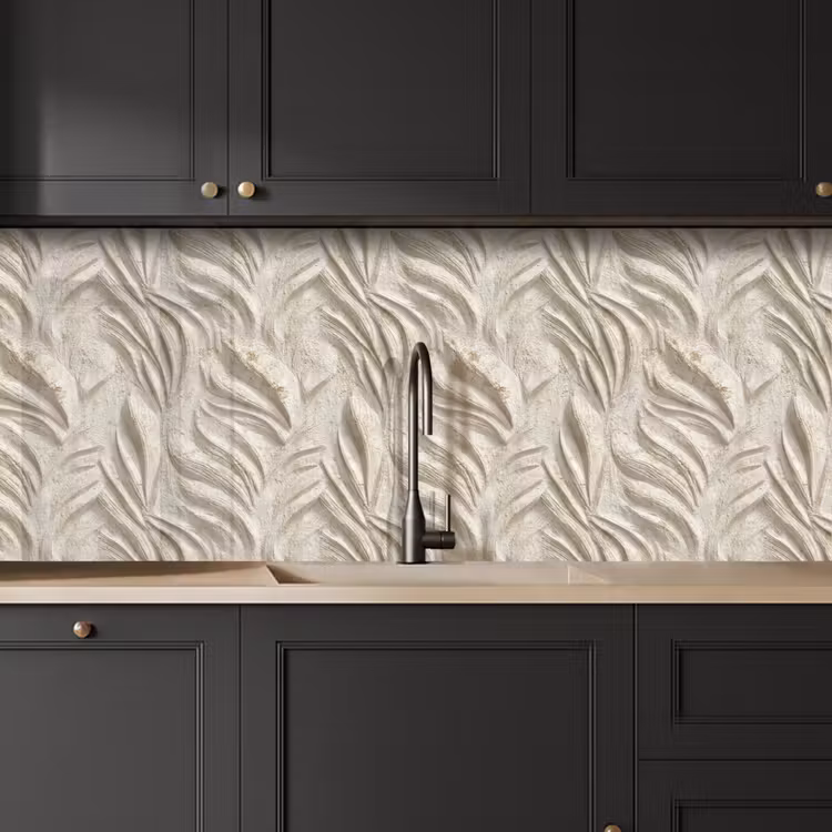 Schienale cucina - Struttura - Rilievo - Beige — 6
