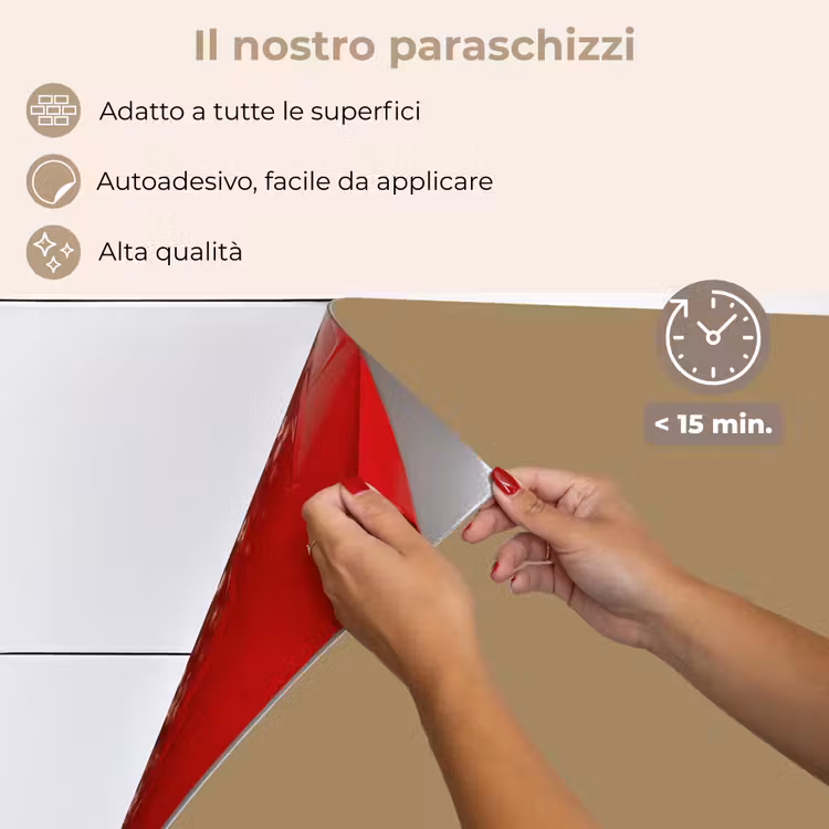Paraschizzi cucina - Palette - Beige - Interno — 4