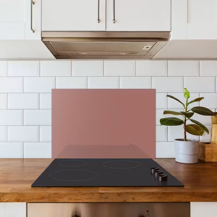 Paraschizzi cucina - Terracotta - Modelli - Rosa — 3