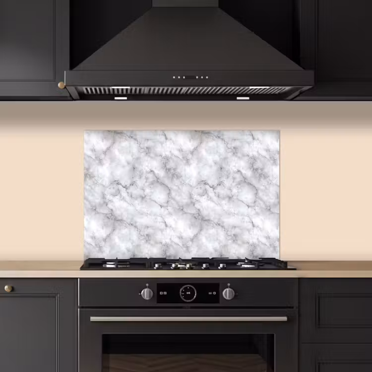 Paraschizzi cucina - Grigio - Marmo - Classico - Venature — 5