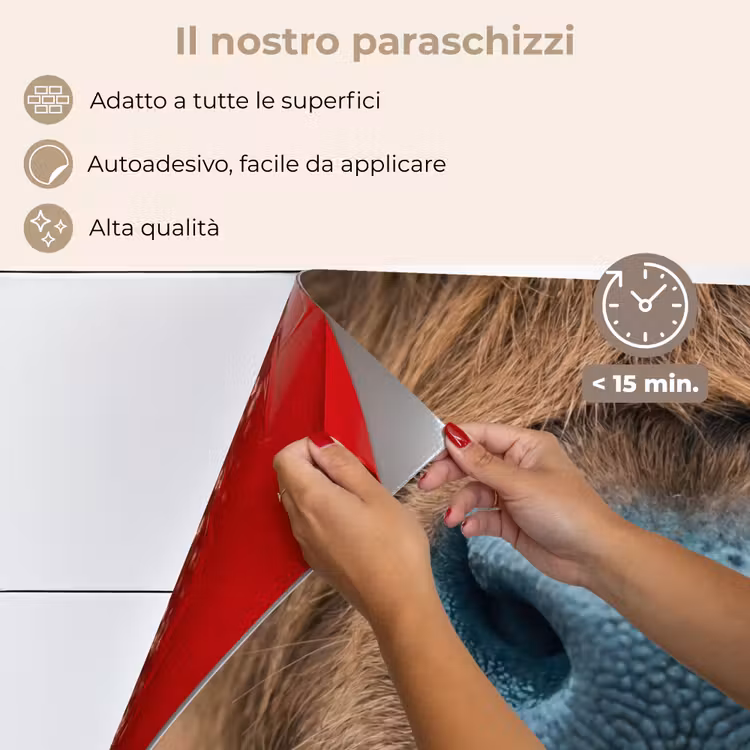 Paraschizzi cucina - Highlander scozzese - Naso - Marrone — 4