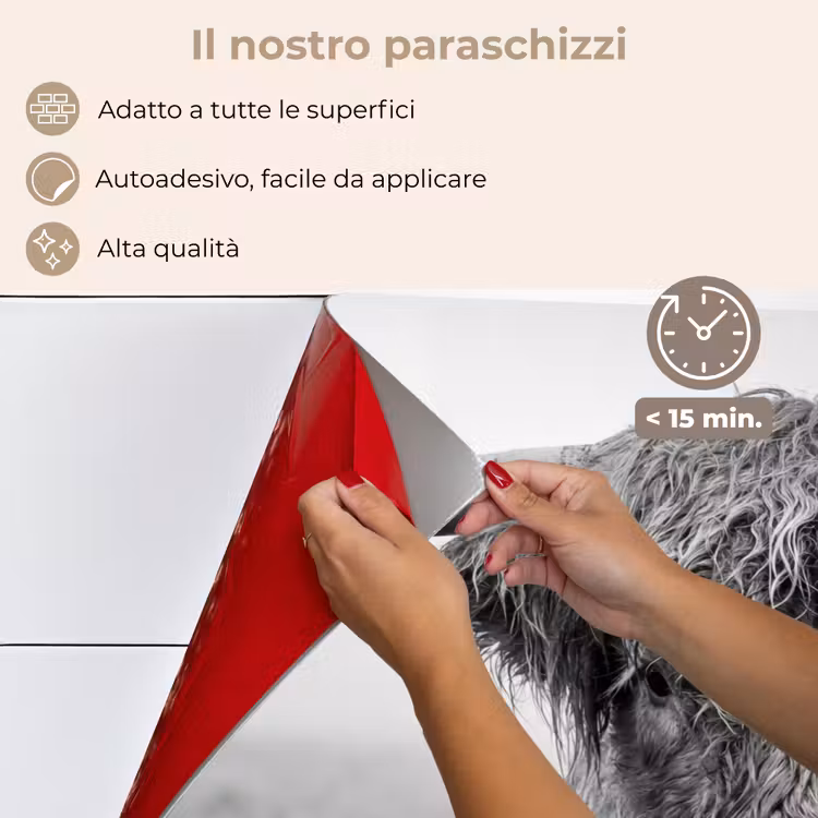 Paraschizzi cucina - Highlander scozzese - Nero - Bianco - Erba — 4