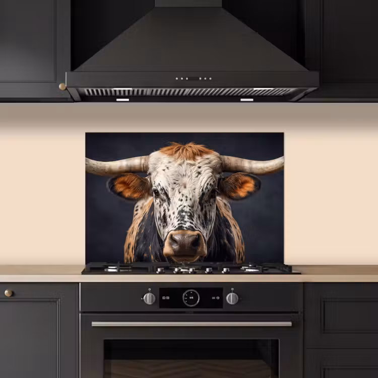Paraschizzi cucina - Toro - Colorato - Corna — 5