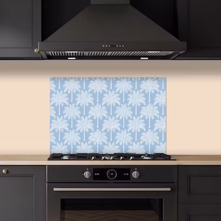 Paraschizzi cucina - Palma - Moderno - Blu — 5