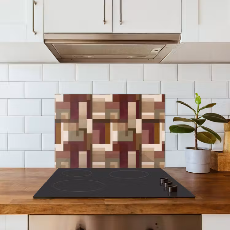 Paraschizzi cucina - Moderno - Geometrico - Colorato — 3