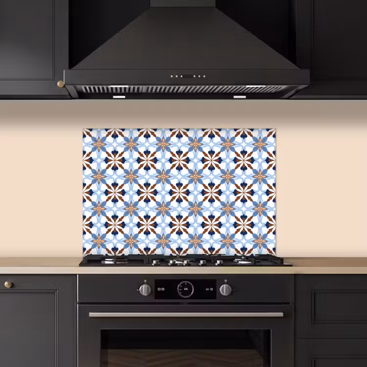 Paraschizzi cucina - Ornamento - Piastrella - Colorato — 5