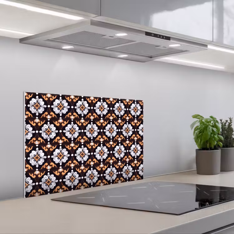 Paraschizzi cucina - Tradizionale - Elemento - Colorato — 1
