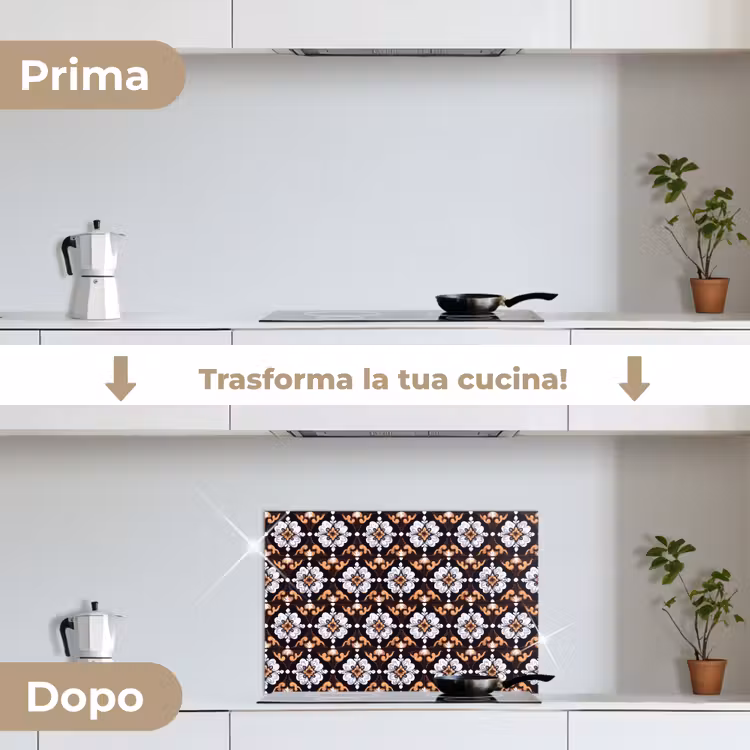 Paraschizzi cucina - Tradizionale - Elemento - Colorato — 7