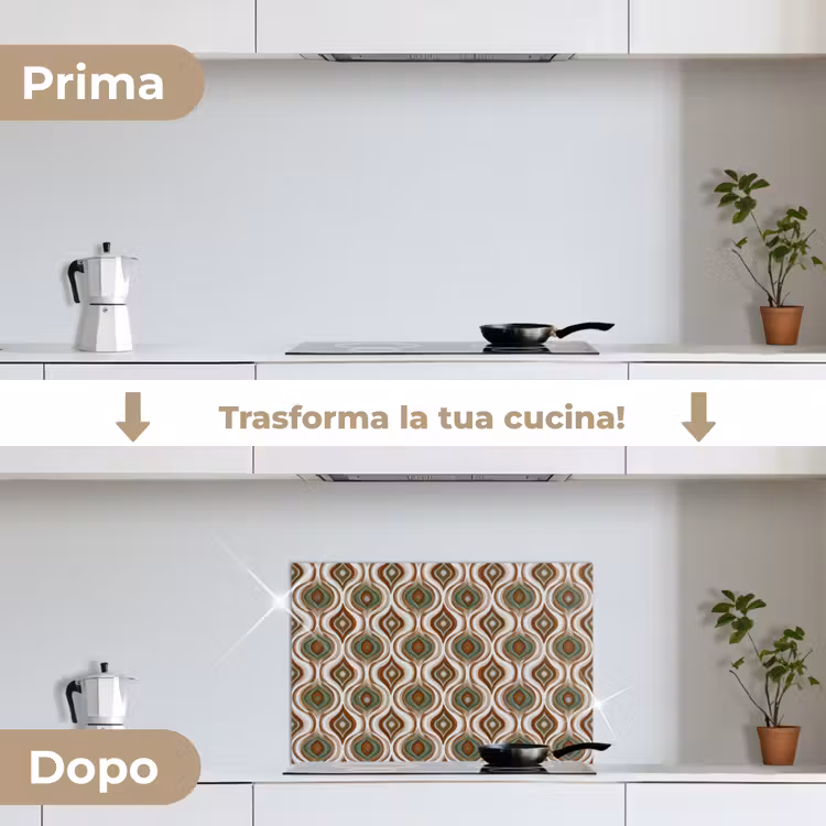 Paraschizzi cucina - Motivo - Modello - Colorato — 7
