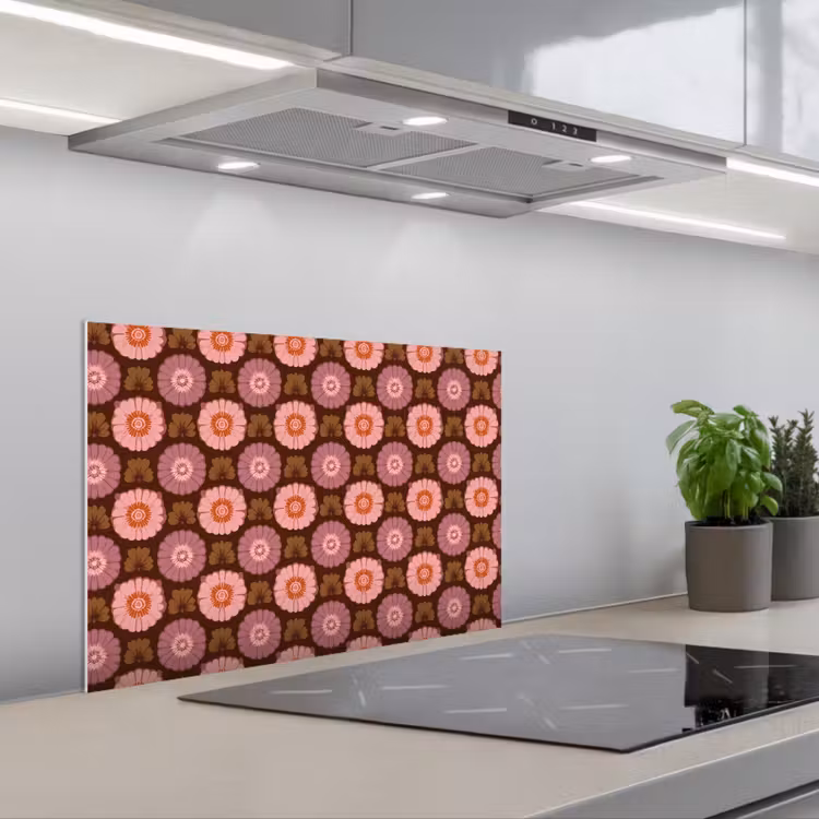 Paraschizzi cucina - Retrò - Margherita - Rosa — 1