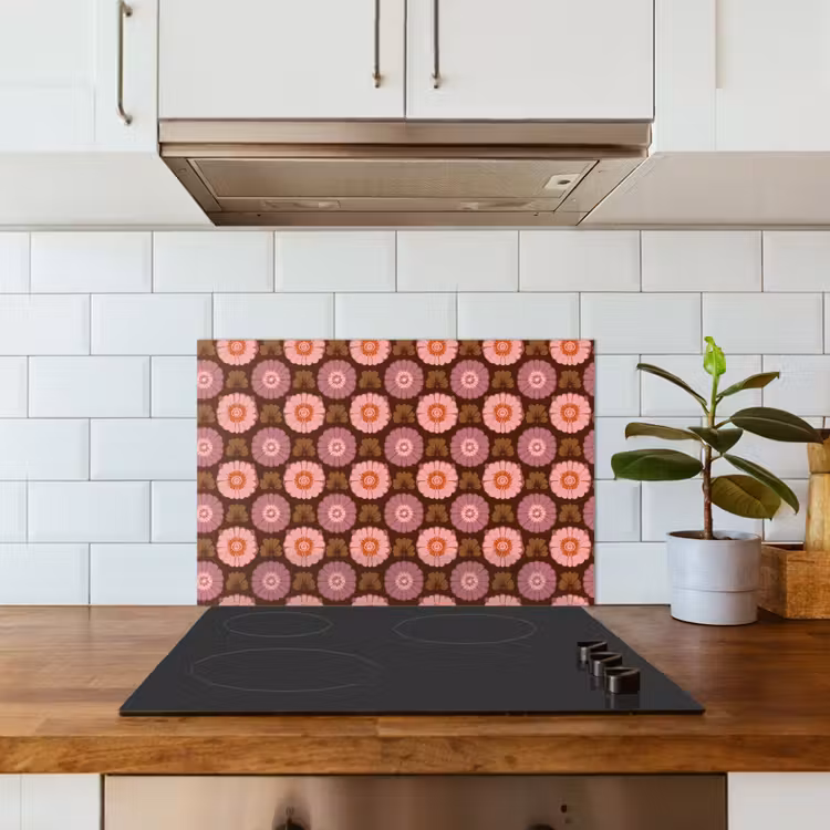 Paraschizzi cucina - Retrò - Margherita - Rosa — 3