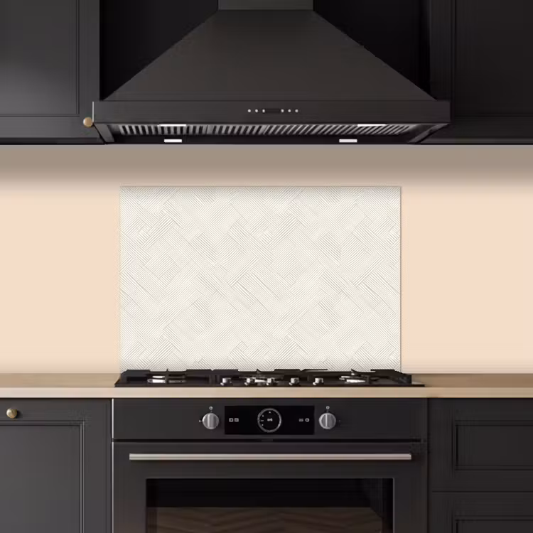Paraschizzi cucina - Texture - Astratta - Beige — 5