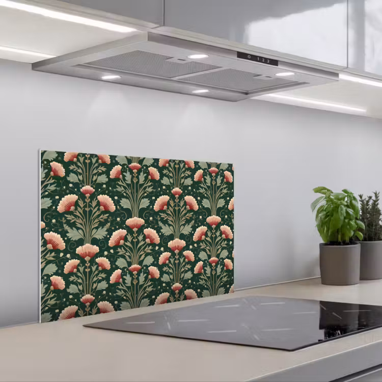 Paraschizzi cucina - Motivo - Botanico - Colorato — 1