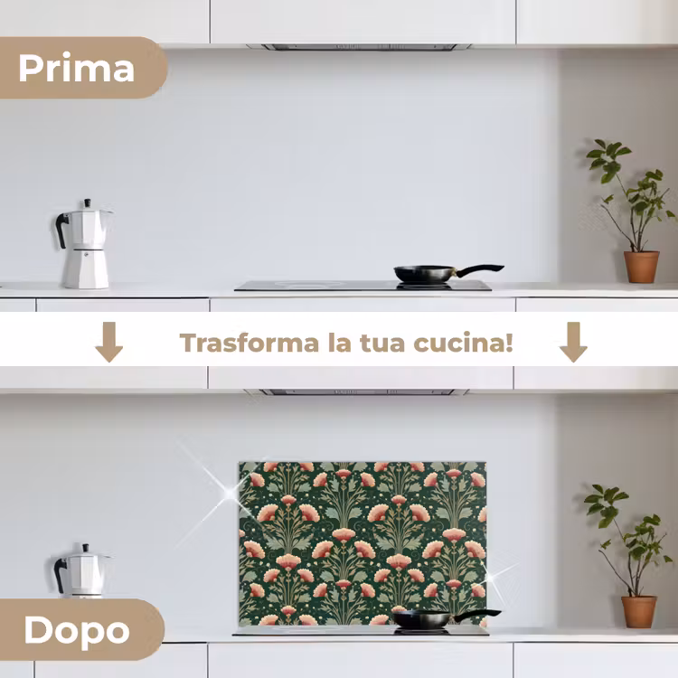 Paraschizzi cucina - Motivo - Botanico - Colorato — 7