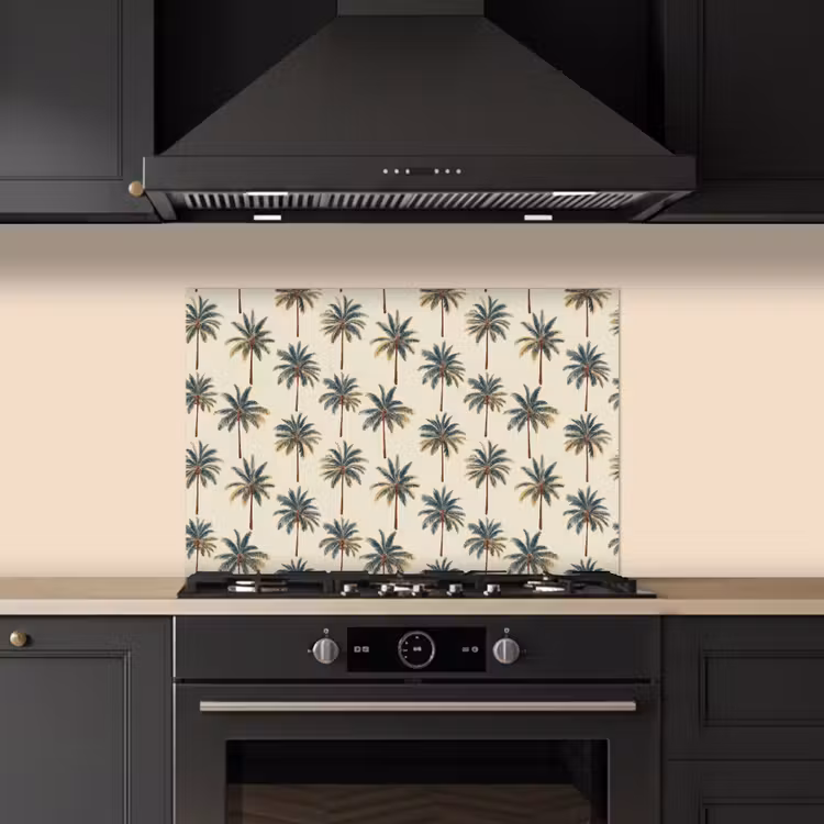 Paraschizzi cucina - Palme - Tropicale - Verde — 5