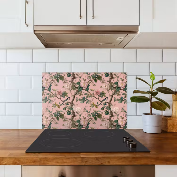 Paraschizzi cucina - Peonie - Botanico - Uccello — 3