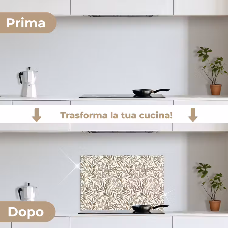 Paraschizzi cucina - Rami - Botanico - Taupe — 7