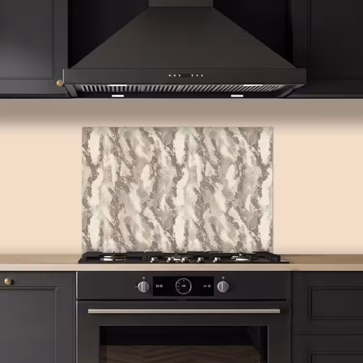 Paraschizzi cucina - Serpente - Modello - Taupe — 5