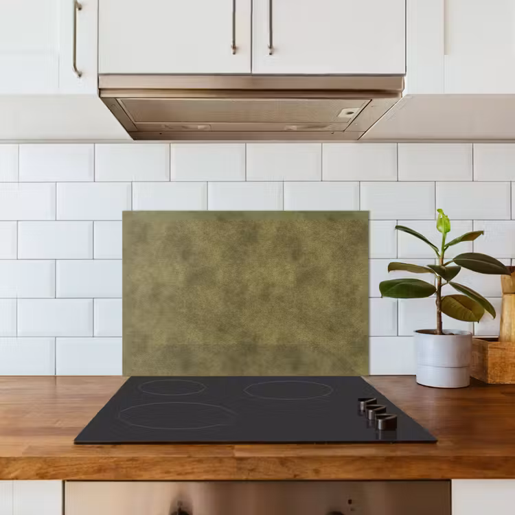 Paraschizzi cucina - Texture - Astratto - Verde — 3