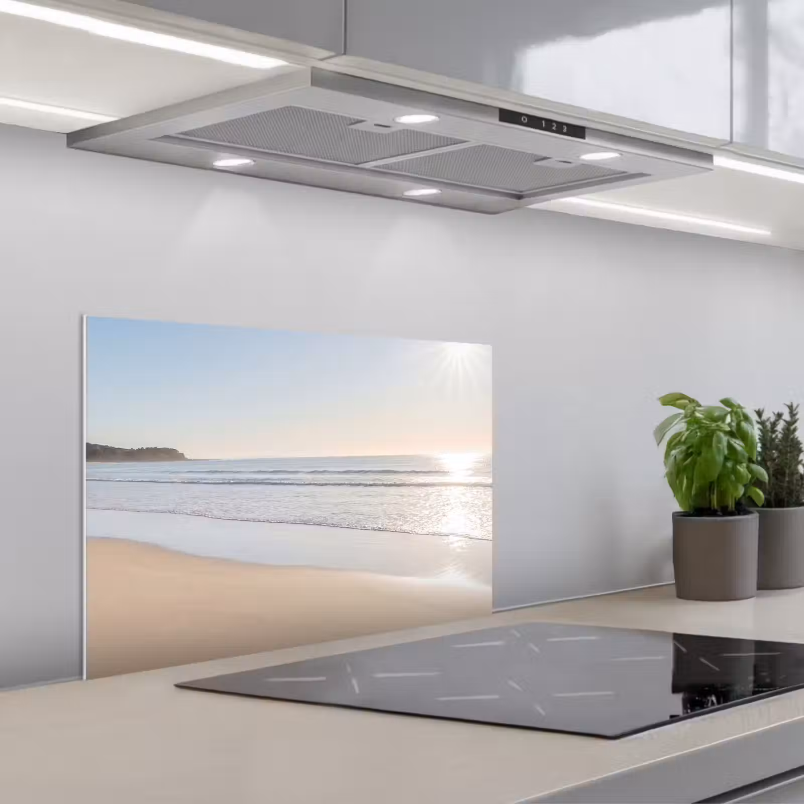 Paraschizzi cucina - Mare - Sole - Sabbia — 1