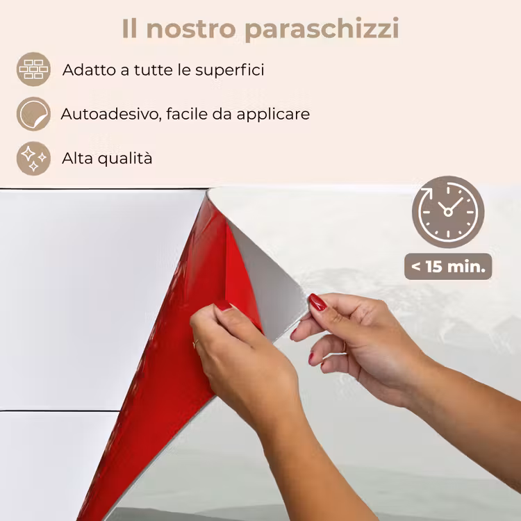 Paraschizzi cucina - Grigio - Montagna - Cavalli — 4