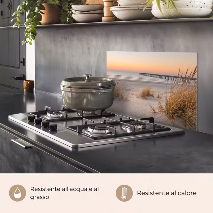 Paraschizzi cucina - Molo - Tramonto - Spiaggia — 2