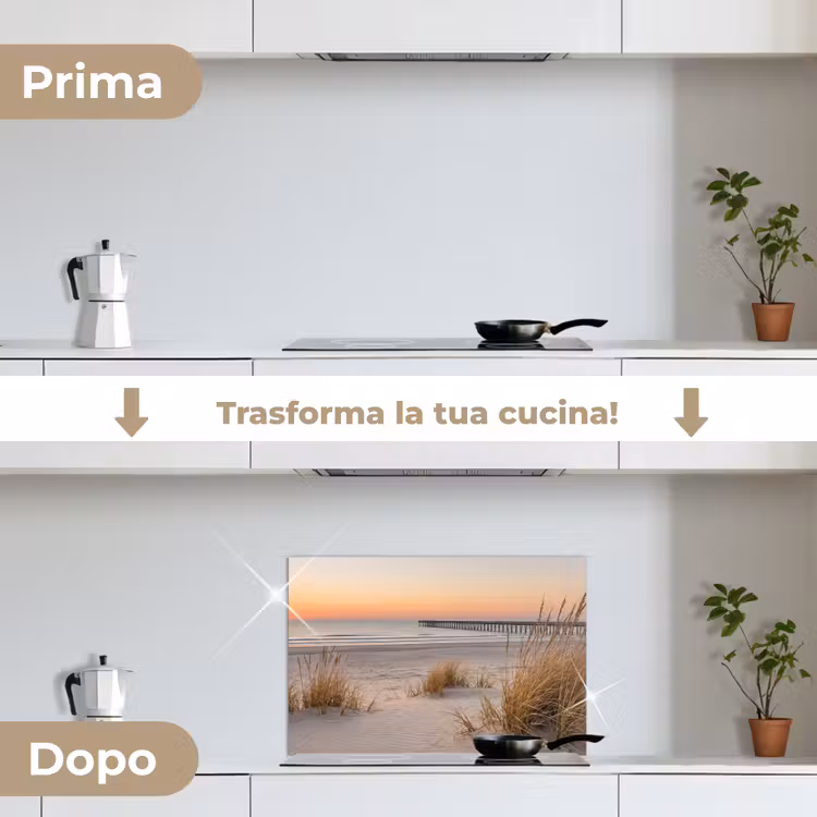 Paraschizzi cucina - Molo - Tramonto - Spiaggia — 7