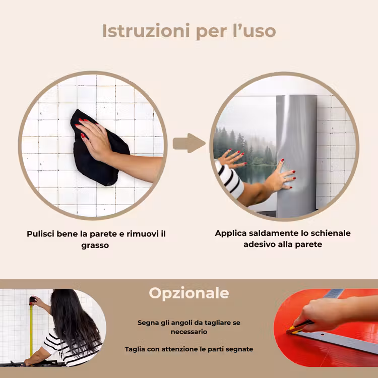 Paraschizzi cucina - Montagne - Lago - Foresta — 6