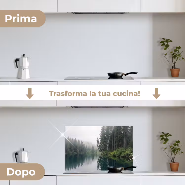 Paraschizzi cucina - Montagne - Lago - Foresta — 7