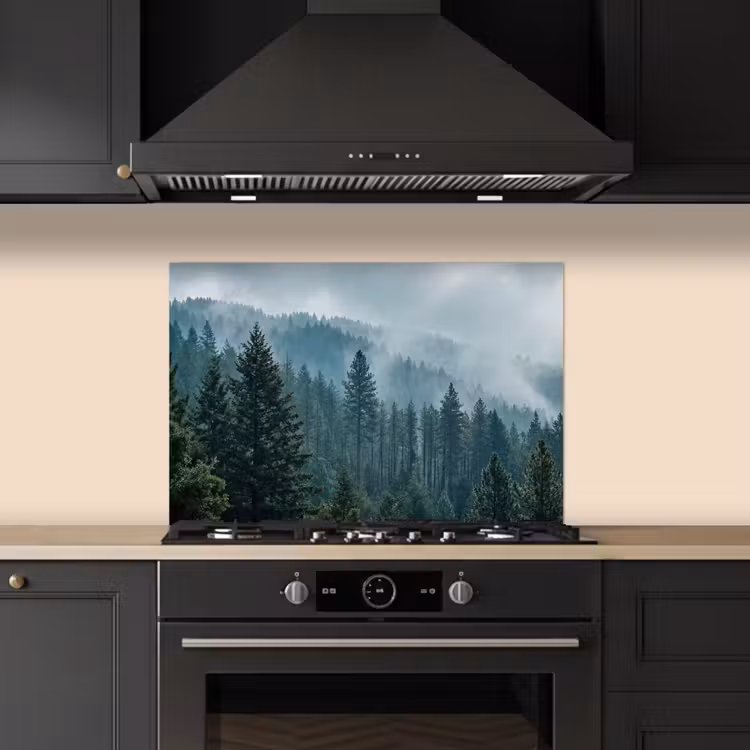 Paraschizzi cucina - Naaldwoud - Bergen - Nebbia — 5