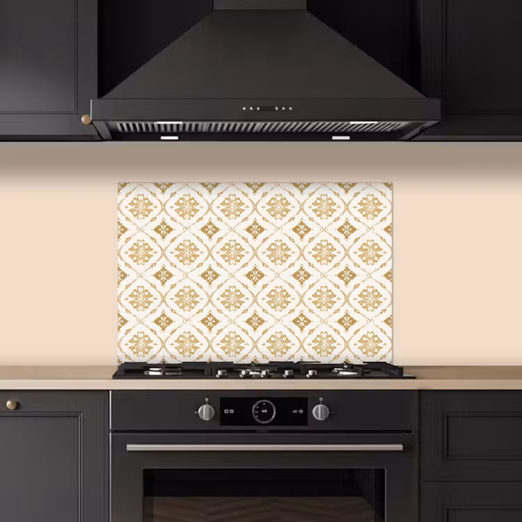 Paraschizzi cucina - Ornamento - Classico - Oro — 5