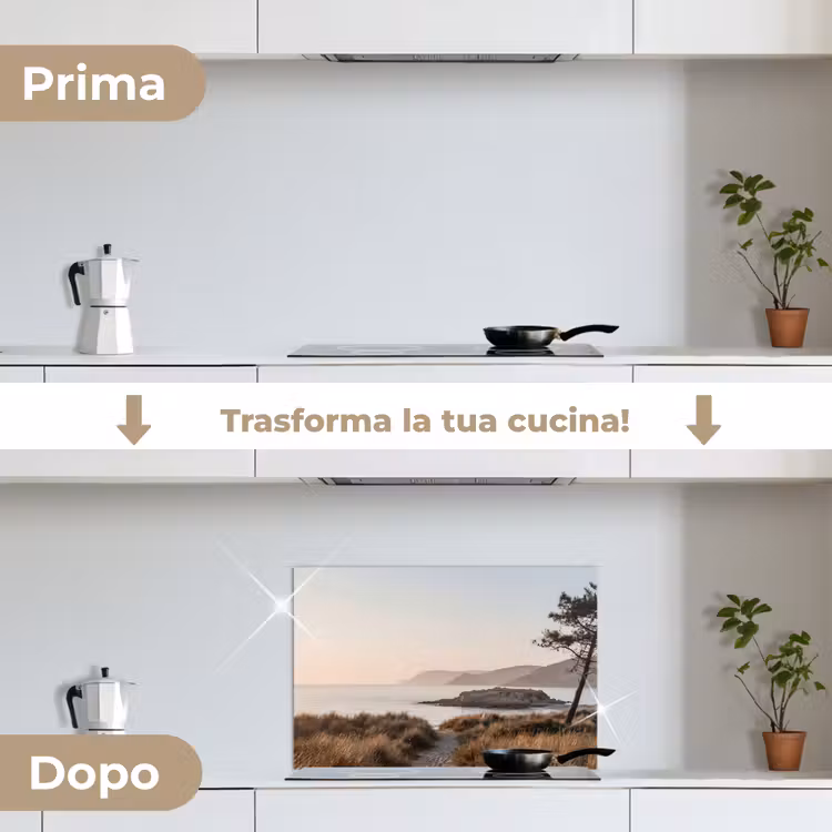Paraschizzi cucina - Paesaggio - Costa - Dune — 7