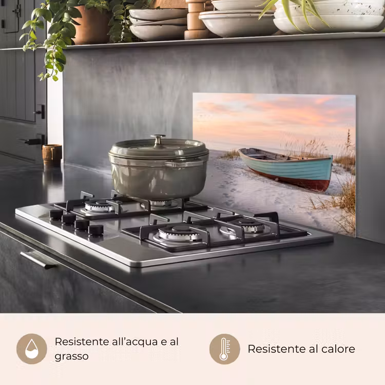 Paraschizzi cucina - Rustico - Barca a remi - Spiaggia di sabbia — 2
