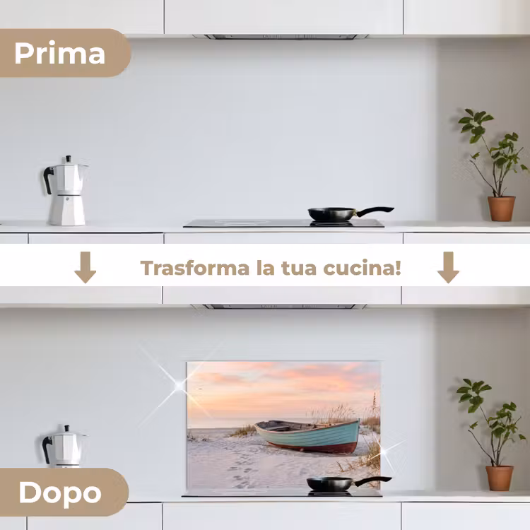 Paraschizzi cucina - Rustico - Barca a remi - Spiaggia di sabbia — 7