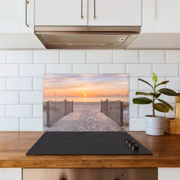 Paraschizzi cucina - Tramonto - Spiaggia - Sabbia — 3
