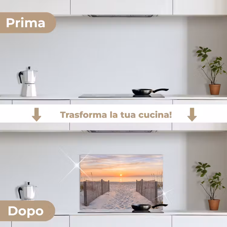 Paraschizzi cucina - Tramonto - Spiaggia - Sabbia — 7