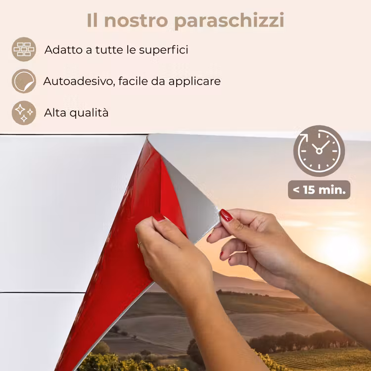 Paraschizzi cucina - Vigneto - Tramonto - Paesaggio — 4
