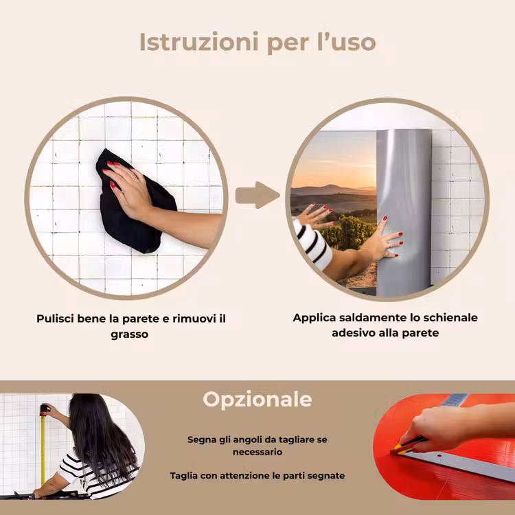 Paraschizzi cucina - Vigneto - Tramonto - Paesaggio — 6