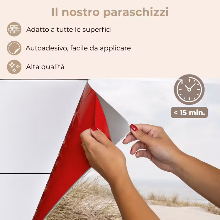 Paraschizzi cucina - Nuvole - Paesaggio dunale - Sabbia — 4