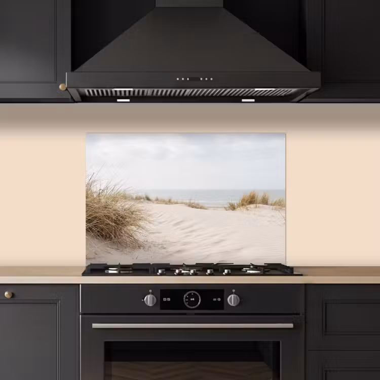 Paraschizzi cucina - Nuvole - Paesaggio dunale - Sabbia — 5