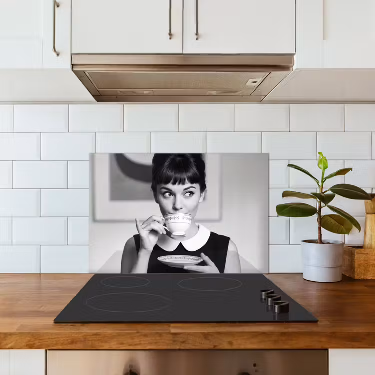 Paraschizzi cucina - Ritratto - Tè - Donna — 3