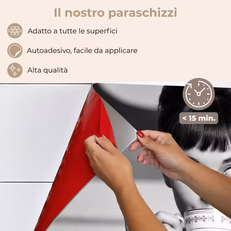 Paraschizzi cucina - Ritratto - Tè - Donna — 4