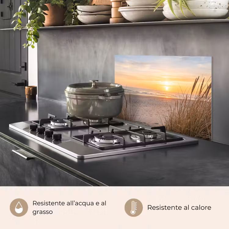 Paraschizzi cucina - Tramonto - Dune - Mare — 2