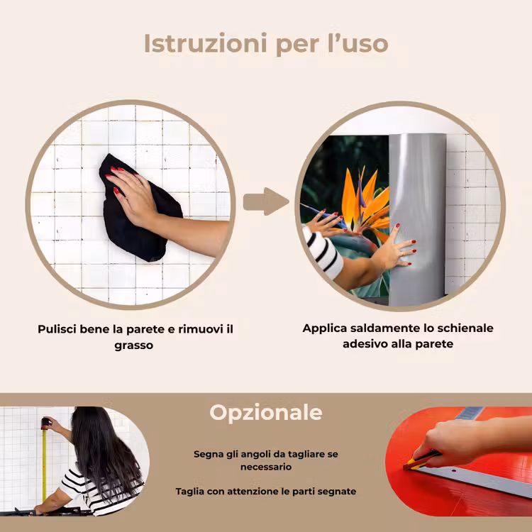 Paraschizzi cucina - Uccello del paradiso - Fiore - Esotico — 6