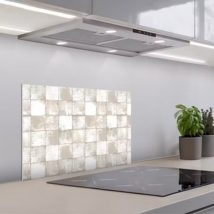 Paraschizzi cucina - Piastrella - Motivo - Intemperie — 1